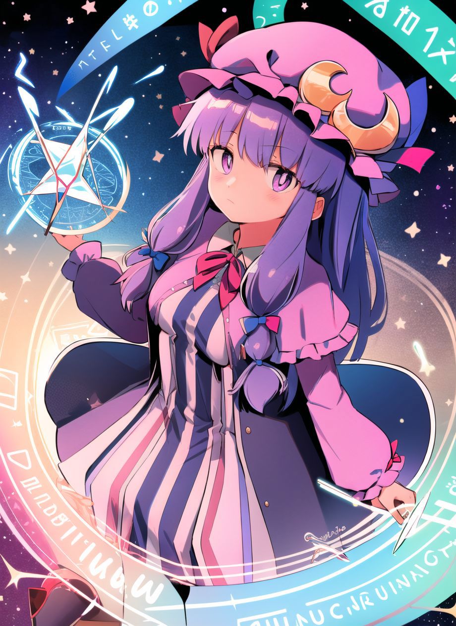Touhou Lost Word - Patchouli Knowledge Big Acrylic Key Chain Vol. 2 -  Critical Hit